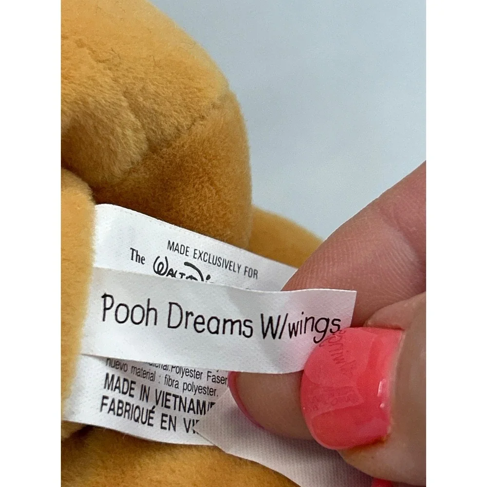Disney‎ Winnie the Pooh Plush Bumble Bee Bat Winter Sweater Dreams w/Wings Tags